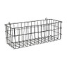Mandje voor wandrek 12x35x13 cm - breed