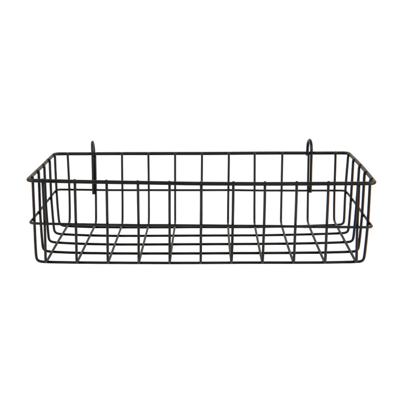Mandje voor wandrek - 8x27x13 cm - laag