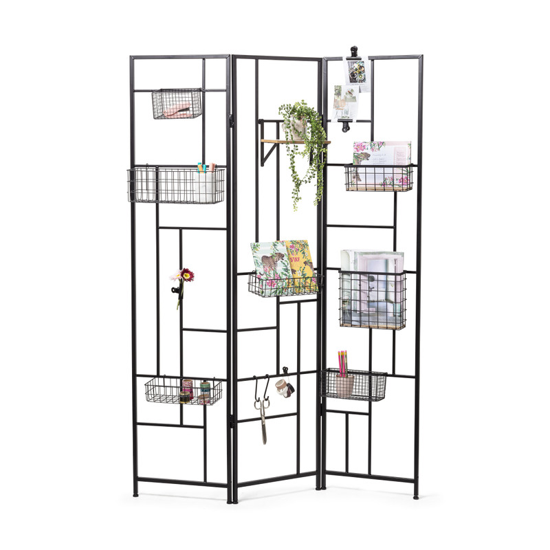 Mandje voor wandrek - 8x27x13 cm - laag