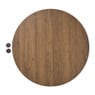 Magneetbord groot - bruin - ø50 cm 