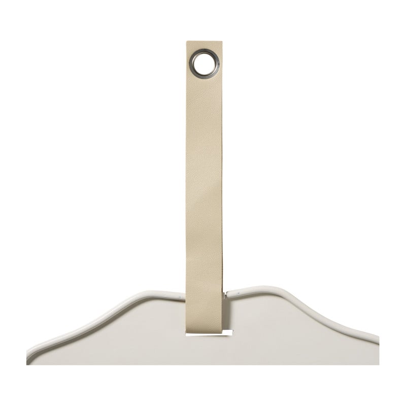 Magneetbord golfrand - beige - ø51x2 cm