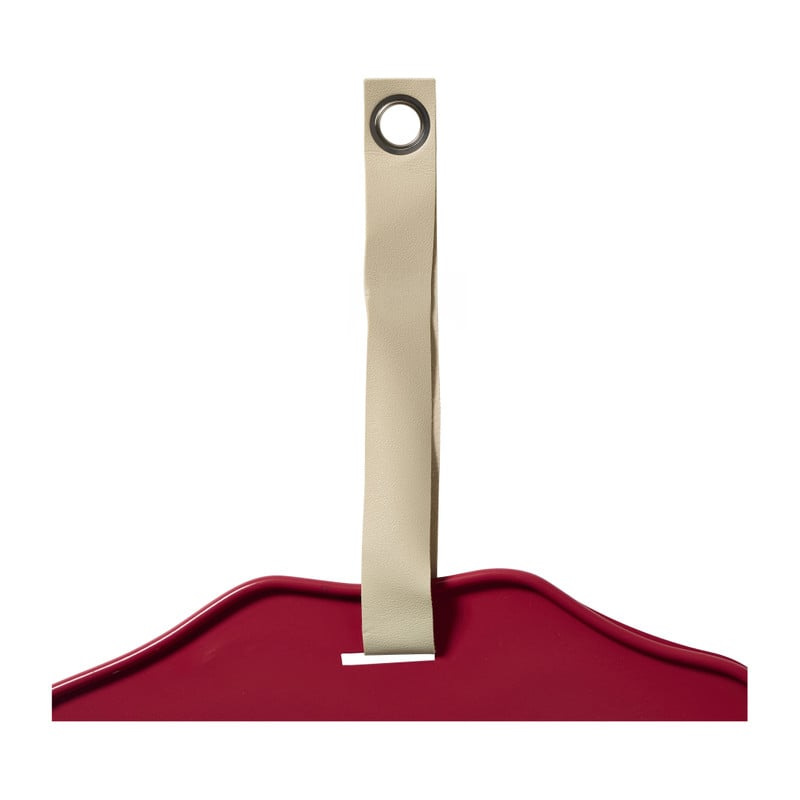 Magneetbord golfrand - rood - ø51x2 cm