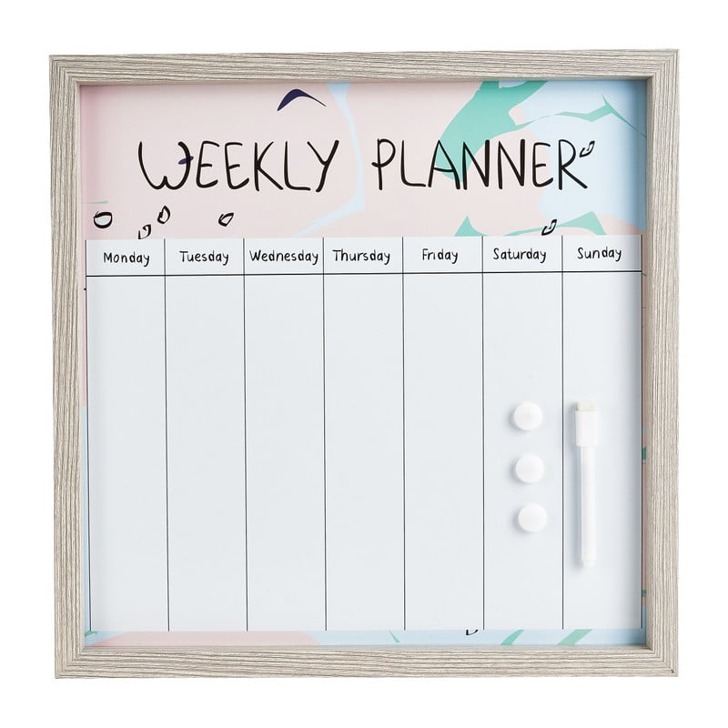 Memobord weekly planner - 43x43 cm 
