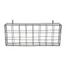 Bakje voor wandrek - 30x14 cm - zwart
