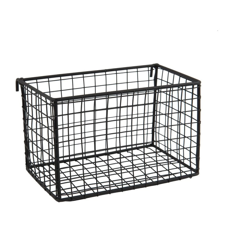 Bakje voor wandrek - zwart - 16x10 cm