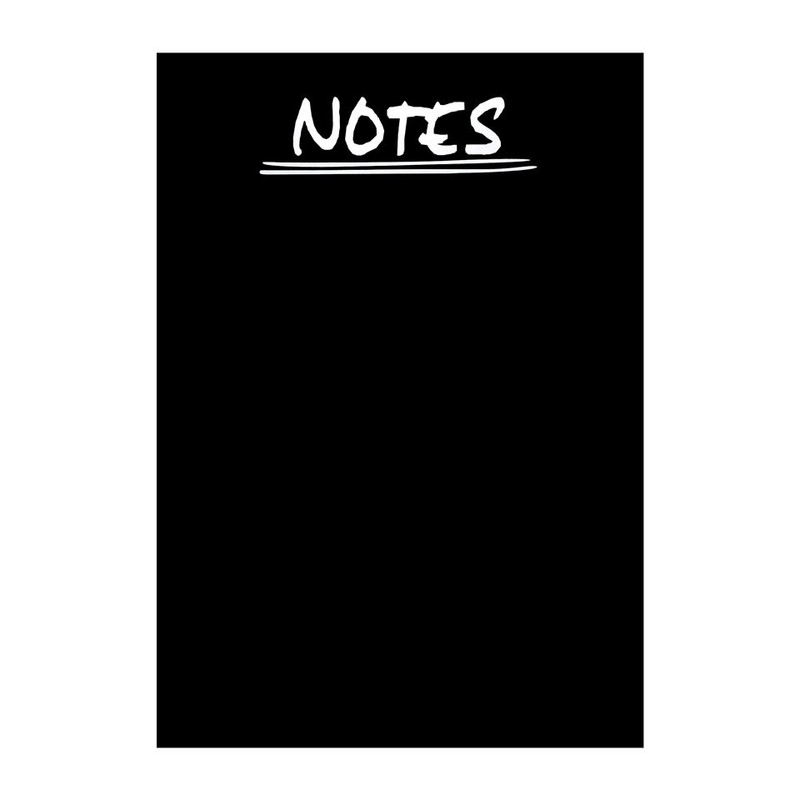 Schoolbordsticker notes - 48x68 cm 