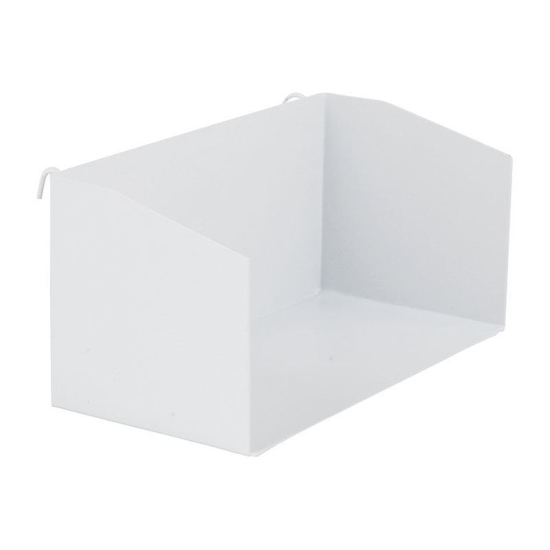 Plankje voor wandrek - wit - 20x10 cm