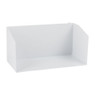 Plankje voor wandrek - wit - 20x10 cm