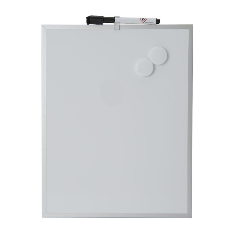 Magnetisch memobord - 28x35 cm - wit