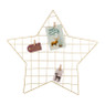 Wandrekje ster met clips - 54x52 cm