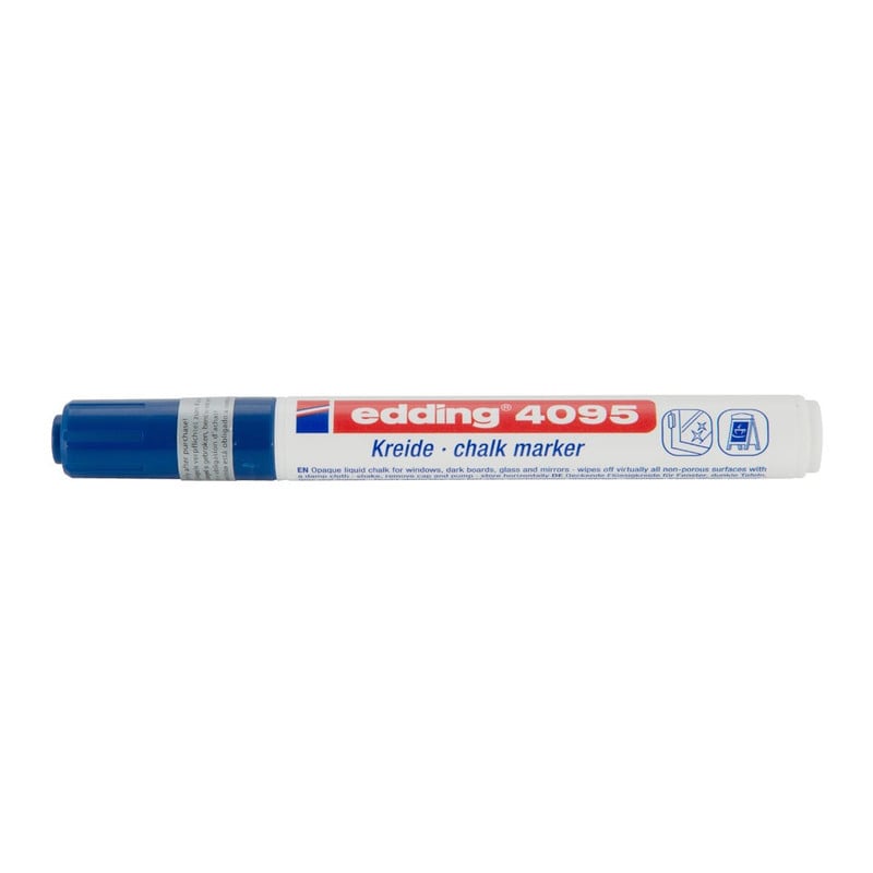Krijtmarker - blauw
