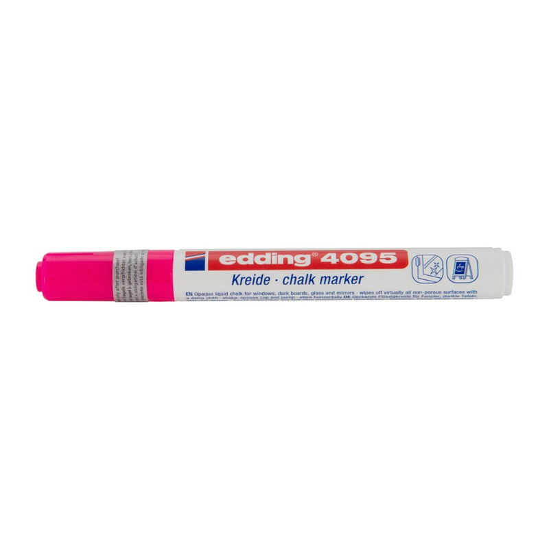 Krijtmarker - neon roze