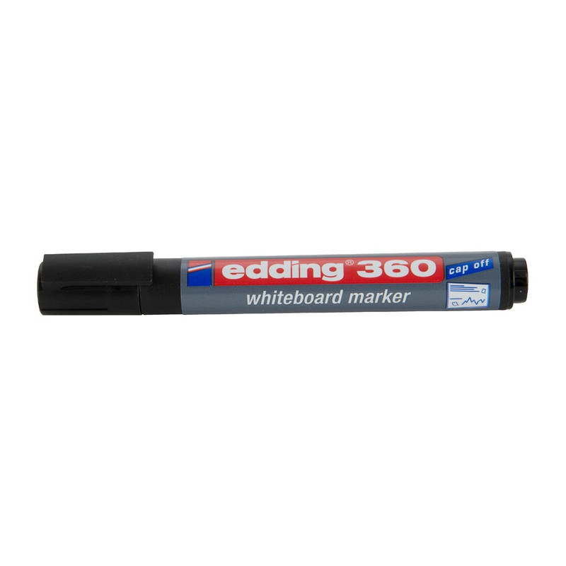 Whiteboardmarker - zwart