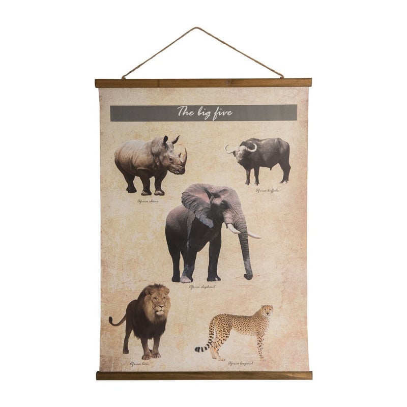 Vintage Poster - dieren - 50x70 cm