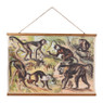 Vintage poster - aapjes - 70x50 cm