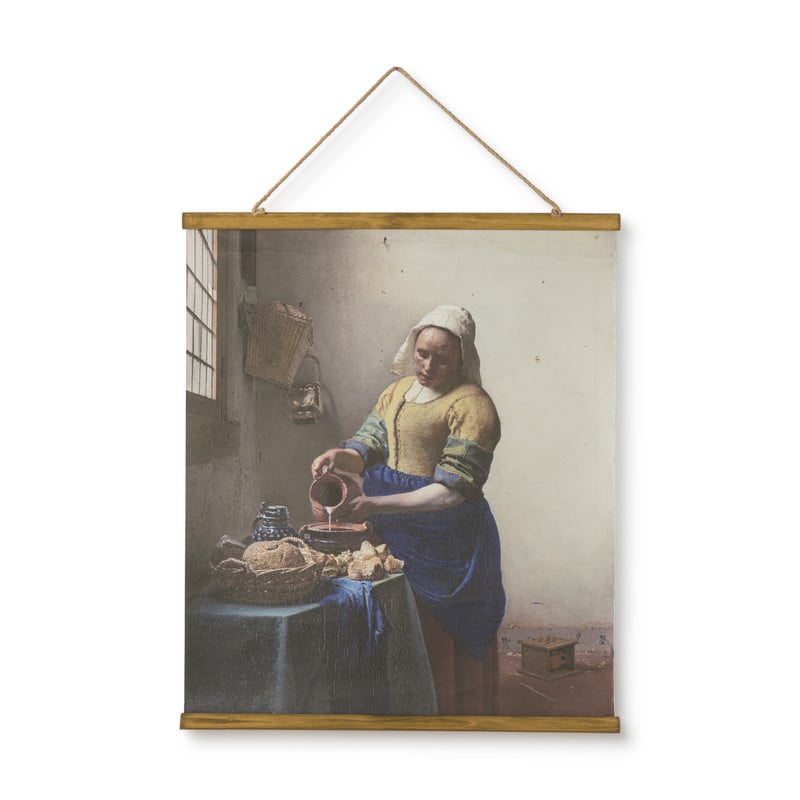 Poster melkmeisje - multikleur- 50x70 cm