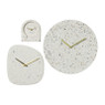 Wandklok Terrazzo - organisch - 22.5x20.5x4 cm