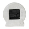 Staande klok cement - grijs - 12.5x12x4 cm
