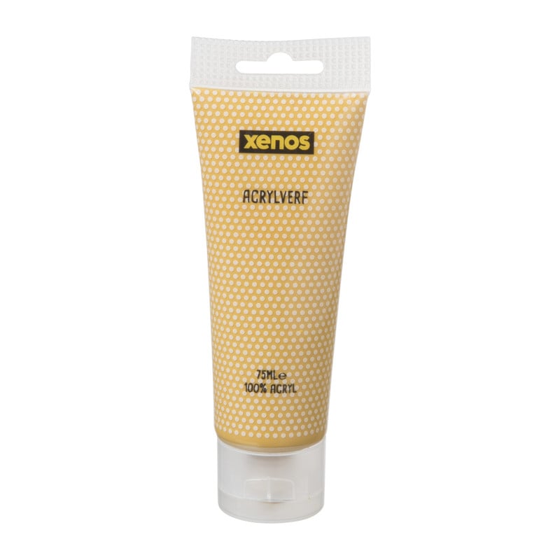 Acrylverf - honinggoud - 75 ml 