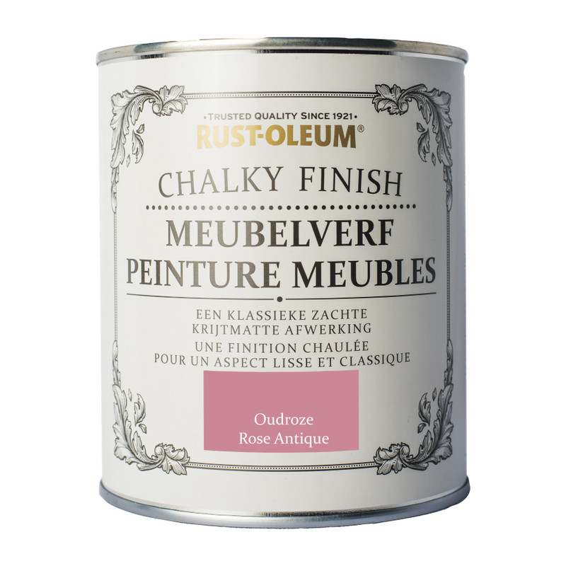 Meubelverf Rust-Oleum - oudroze - 750 ml