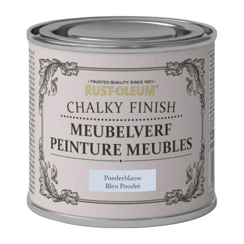 Meubelverf Rust-Oleum - poederblauw - 125 ml