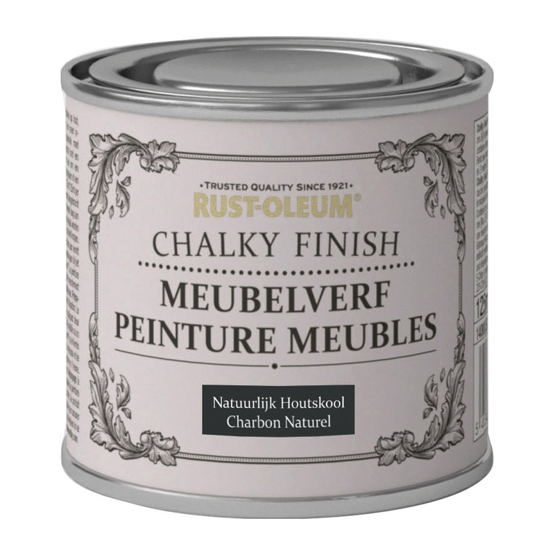 Meubelverf Rust-Oleum - houtskool - 125 ml