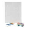 Verven op nummer - leeuw - 51x42x3 cm