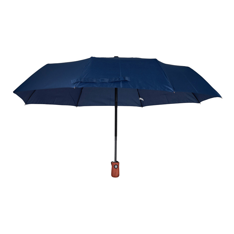 Paraplu blauw - opvouwbaar