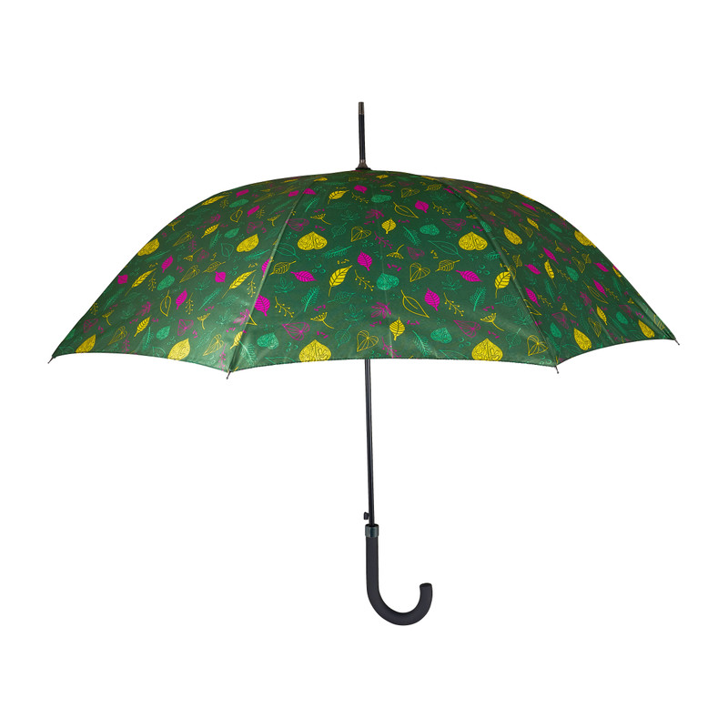 Paraplu groen met print