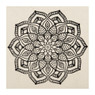 Shopping bag met etui - mandala