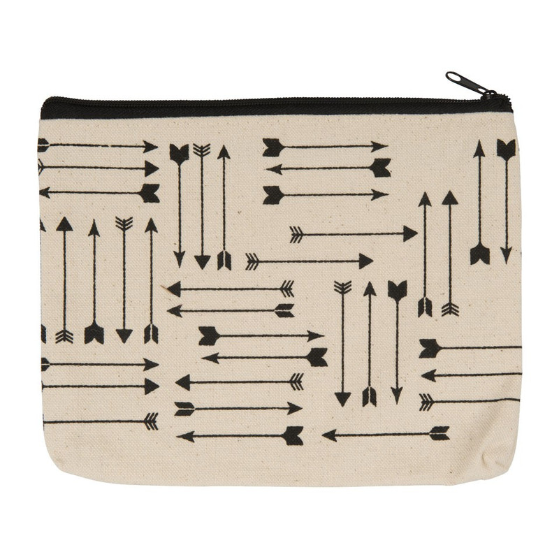 Shopping bag met etui - pijlen