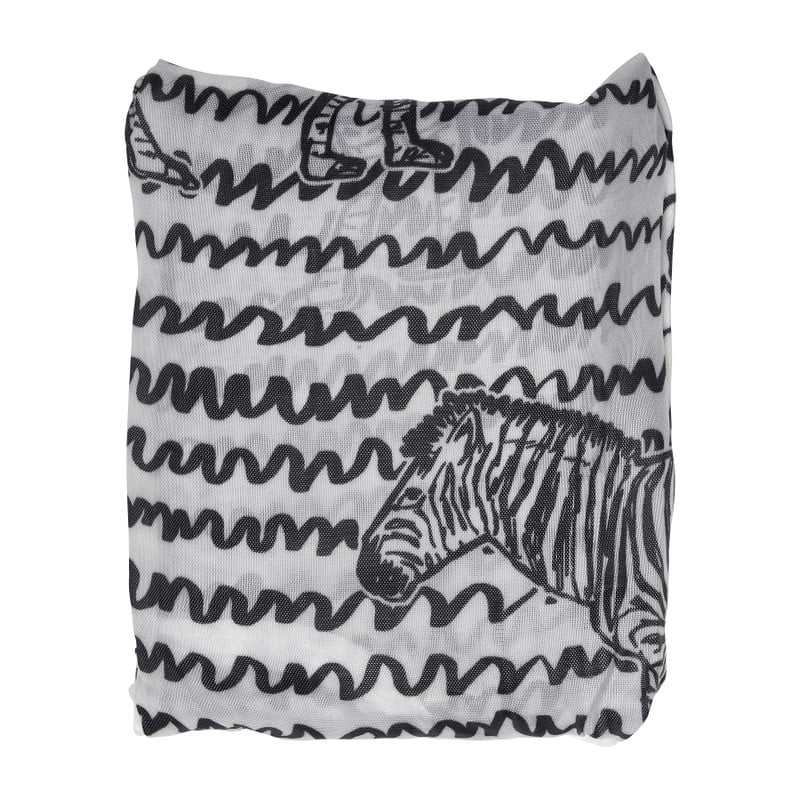 Opvouwbare tas - zebra 