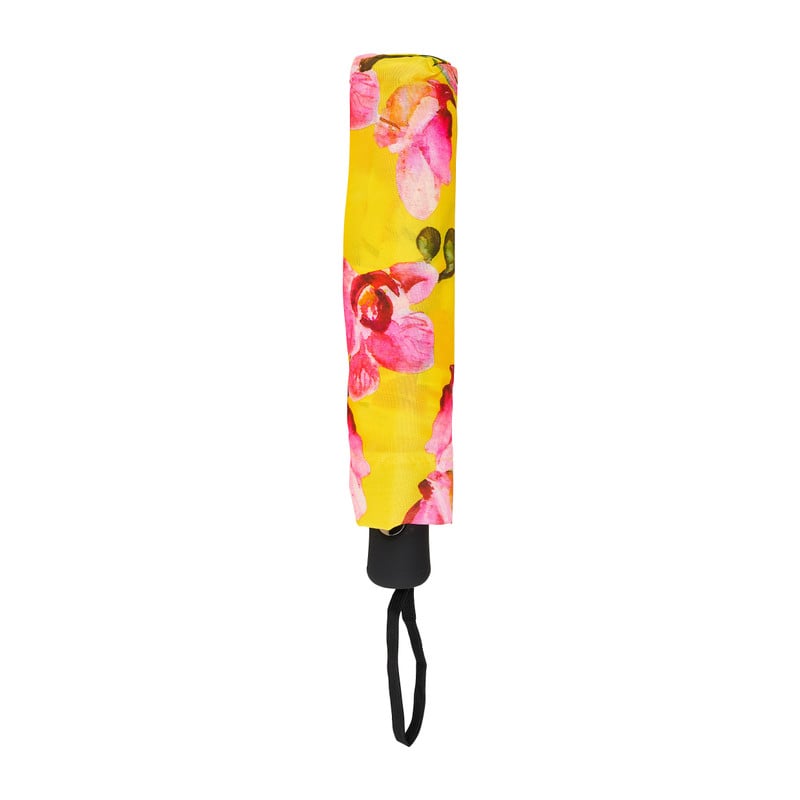 Paraplu opvouwbaar - orchidee - 30.5x5 cm