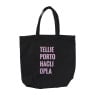 Shopper afko - zwart - 55x48x20 cm