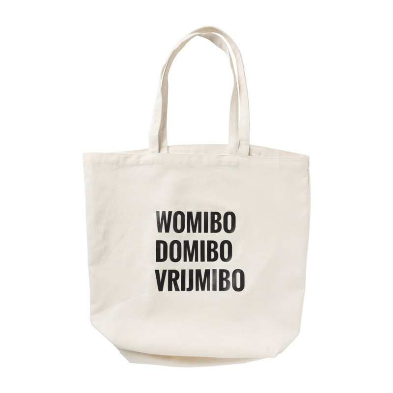 Shopper tas afko - wit - 55x48x20 cm