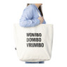 Shopper tas afko - wit - 55x48x20 cm