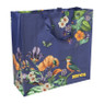 Shopper vogel - donkerblauw - 46x45x17 cm
