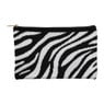 Etui zebraprint - zwart/wit - 12x19 cm