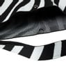 Shopper zebra - zwart/wit  - 45x35 cm