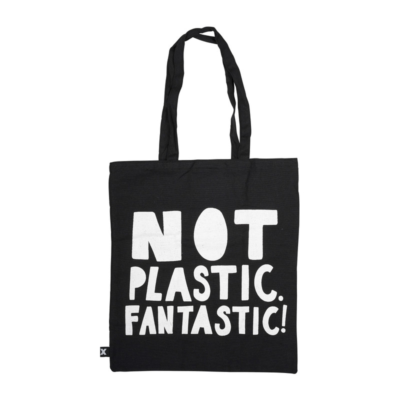 Tasje not plastic fantastic - 37x40 cm