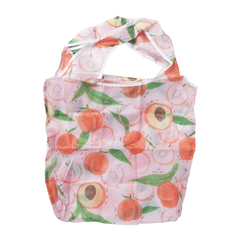 Opvouwbare tas - peach 