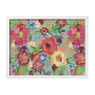 Diamond painting - gekleurde bloemen - 40x30 cm 