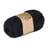 Garen katoen - zwart - 50 gram - 125 meter