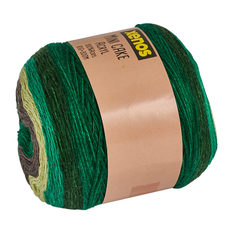 Garen cake - groen - 80 gram/300 cm