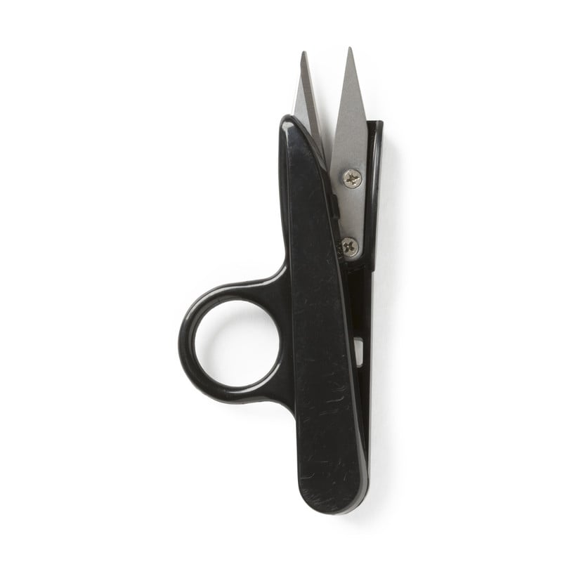 Precisie schaartje - zwart - 12 cm