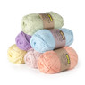 Garen katoen - babyroze - 50 gram - 125 meter