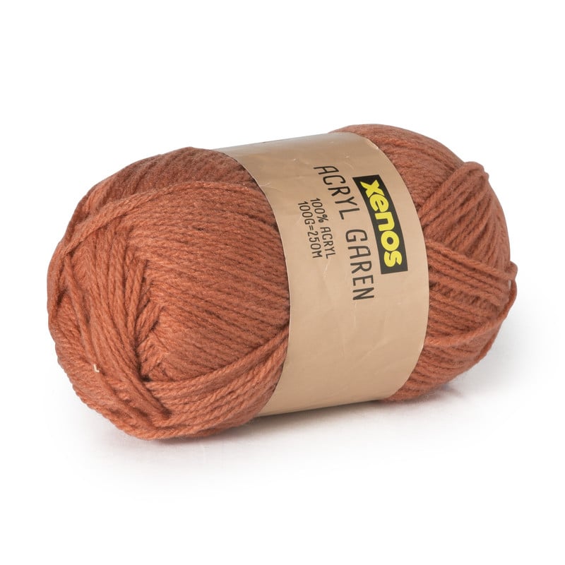 Garen acryl - oud roze - 250 meter