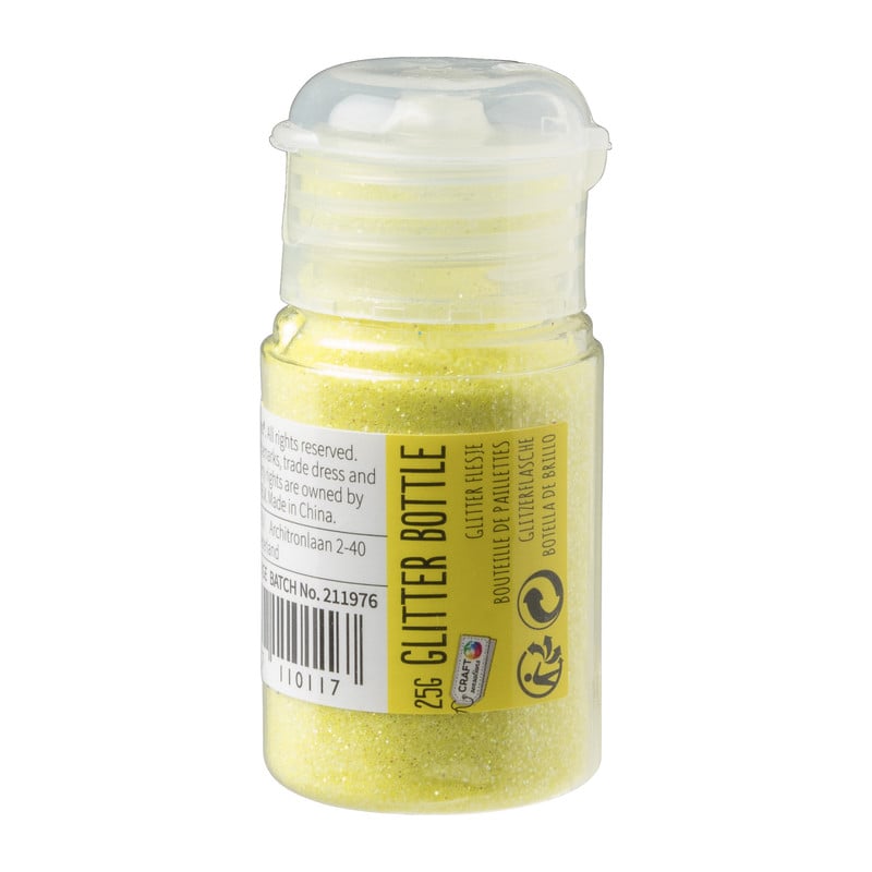 Glitters in flesje - diverse varianten