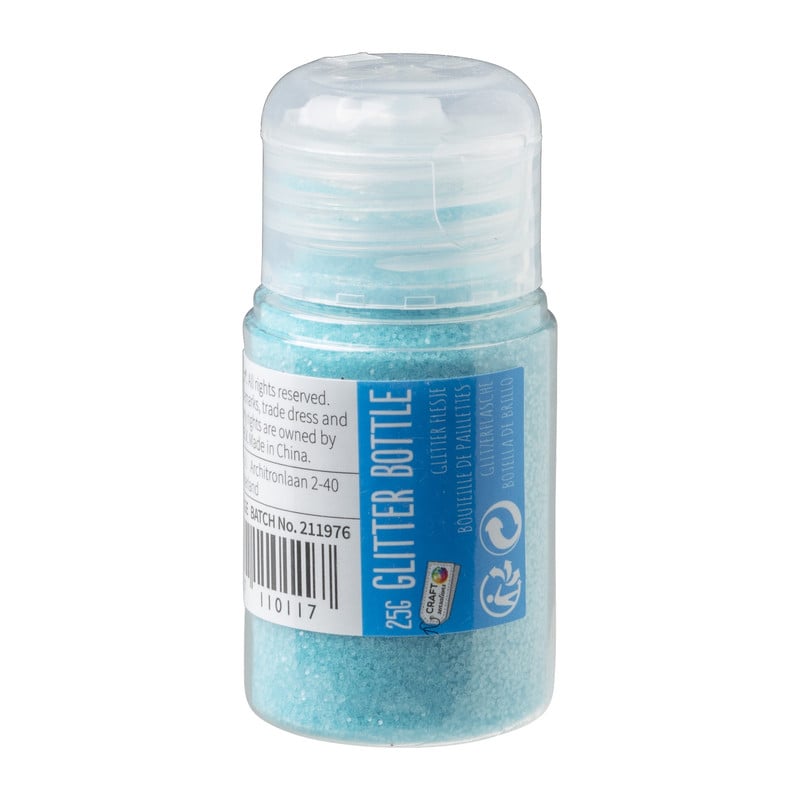Glitters in flesje - diverse varianten