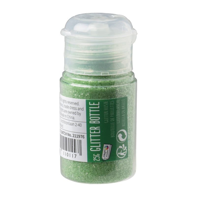 Glitters in flesje - diverse varianten